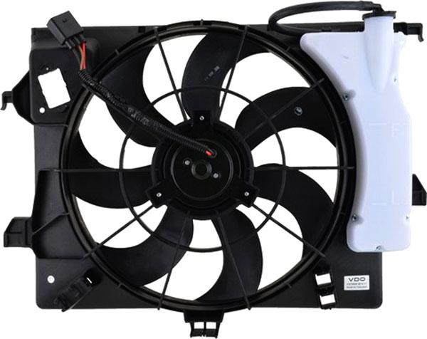 Cooling Fan Assembly Single Oe - VDO 2012-2014 Accent 4 Cyl 1.6L