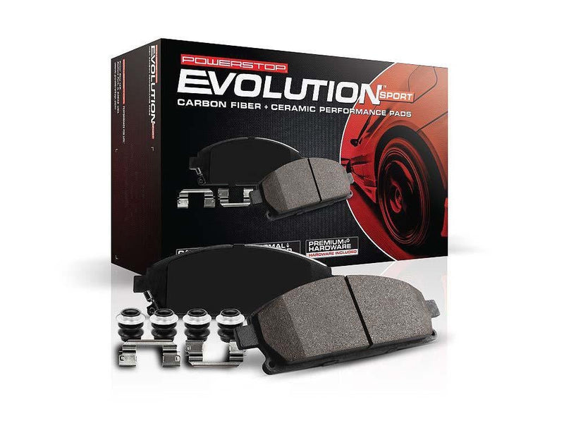 Brake Pad Z23 Evolution Sport w/ Hardware Front - Power Stop 2011-15 Hyundai Sonata
