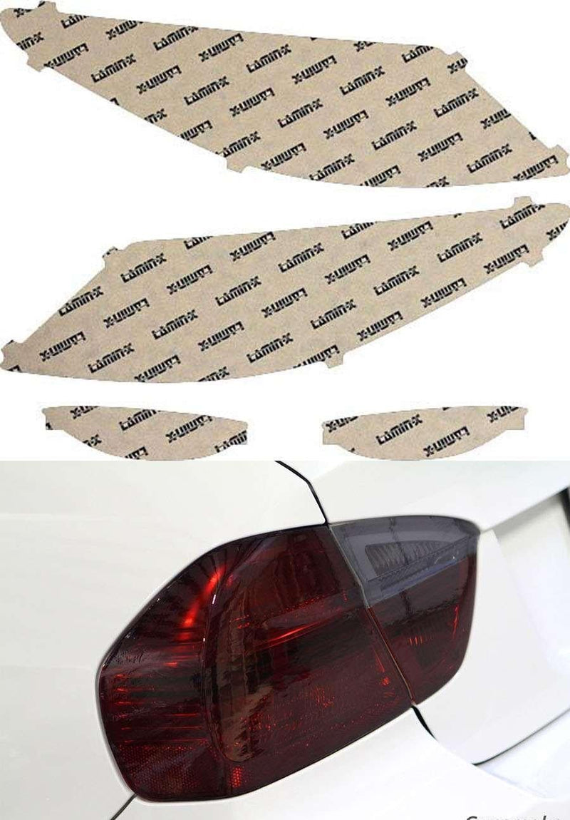 Tail Light Covers Gunsmoke - Lamin-X 2012-17 Hyundai Accent