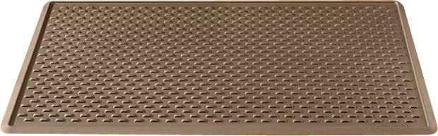 Floor Mats Single Brown Recyclable Resin Indoormat Series - Weathertech Universal