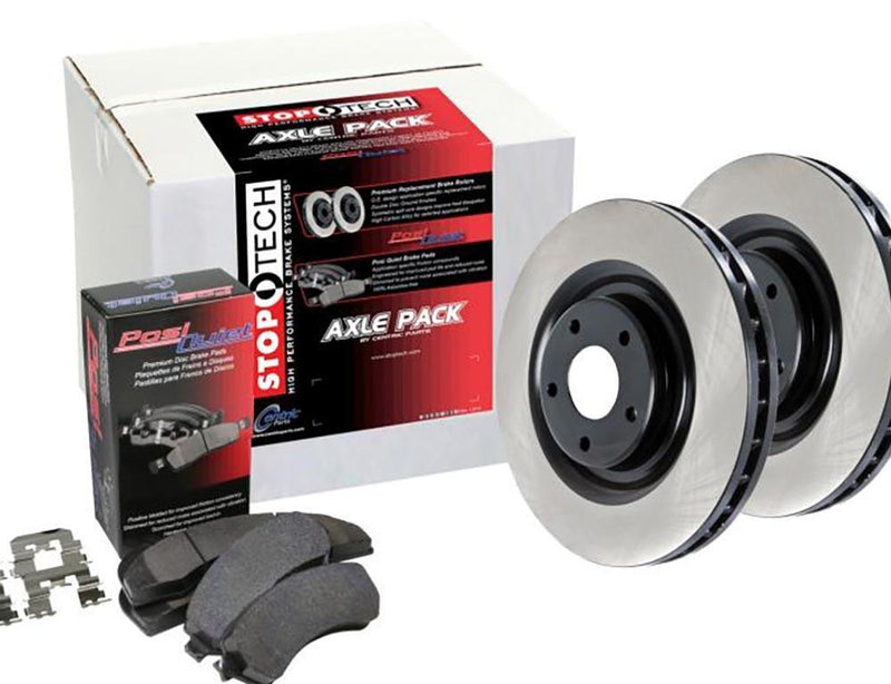 Axle Pack Preferred Incl Rotors & Pads Front Rear - StopTech 2010-18 Hyundai Tucson