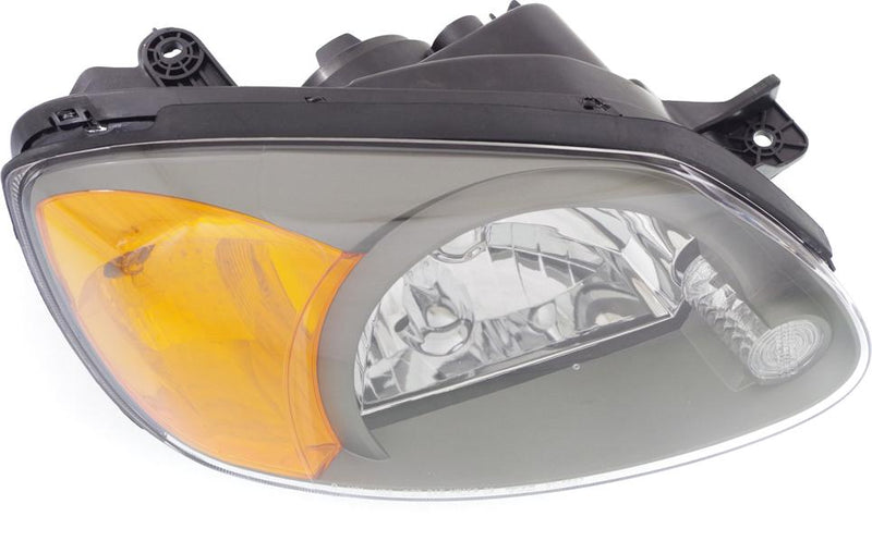 Headlight Right Single Clear W/ Bulb(s) - ReplaceXL 2003-2005 Accent