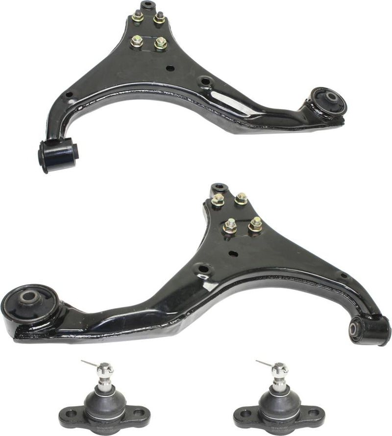 Control Arm Set Of 4 W/ Bushing(s) - TrueDrive 2005-2006 Tucson 4 Cyl 2.0L