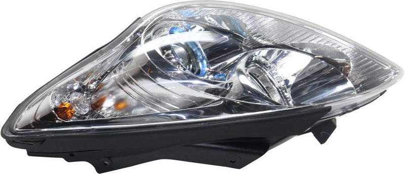 Headlight Left Single Clear W/ Bulb(s) Capa Certified - Replacement 2010-2012 Elantra