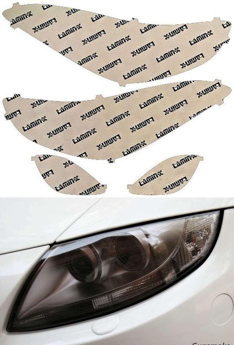 Headlight Cover Gunsmoke HY017G - Lamin-X 2011-13 Hyundai Elantra