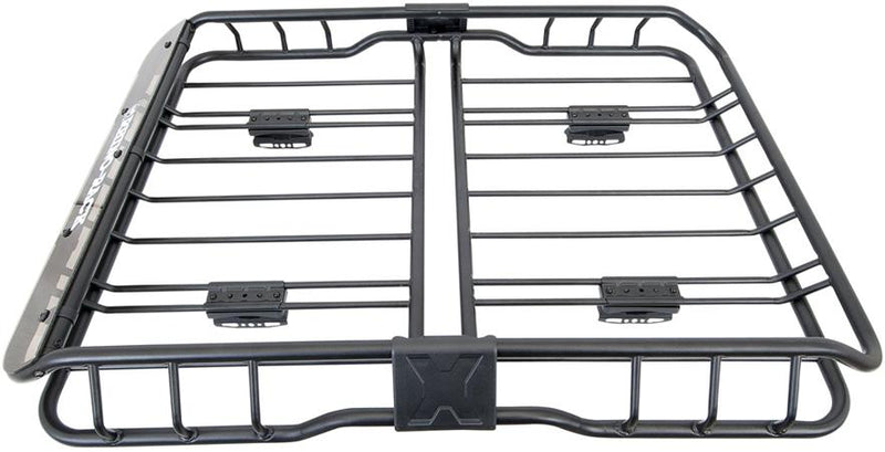 Cargo Basket Set Of 2 Powdercoated Black Steel X-tray Series - Rhino-Rack Universal
