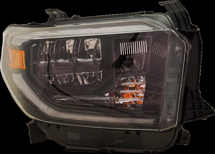 Headlight Right Single Clear W/ Bulb(s) - Replacement 2019-2021 Tucson