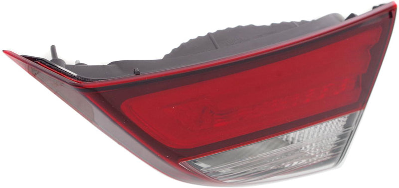 Tail Light Right Single Clear Red Sedan W/ Bulb(s) - Replacement 2014-2016 Elantra