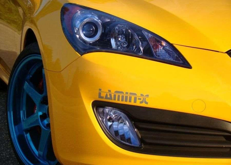 Fog Light Cover Blue - Lamin-X 2012-14 Hyundai Genesis Sedan