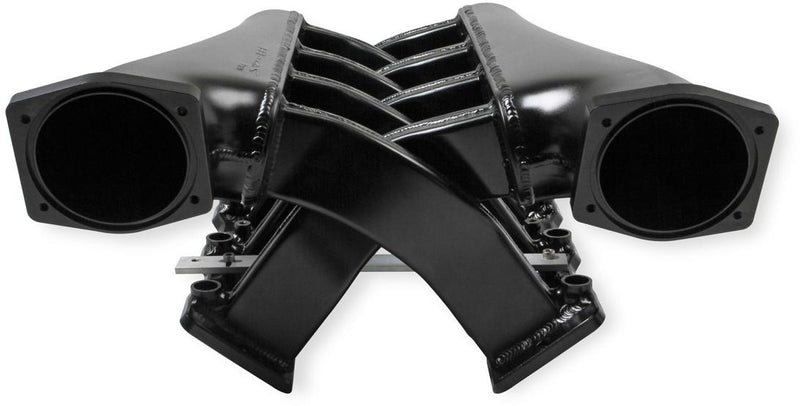 Intake Manifold Single Silver Sniper Efi Sheet Metal Fabricated Series - Holley Universal