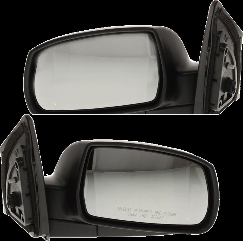 Mirror Set Of 2 Textured Black - Kool Vue 2011-2015 Tucson 4 Cyl 2.0L