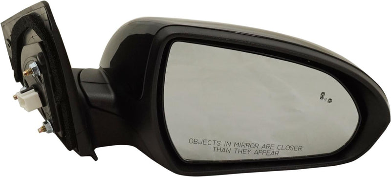Mirror Set Of 2 W/ Memory Heated W/ Blind Spot Detection In Glass W/ Signal Light - Kool Vue 2017 Elantra