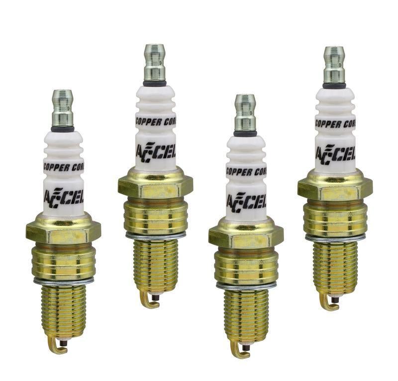 Spark Plugs 4 Pk - Accel 1998 Hyundai Tiburon  and more