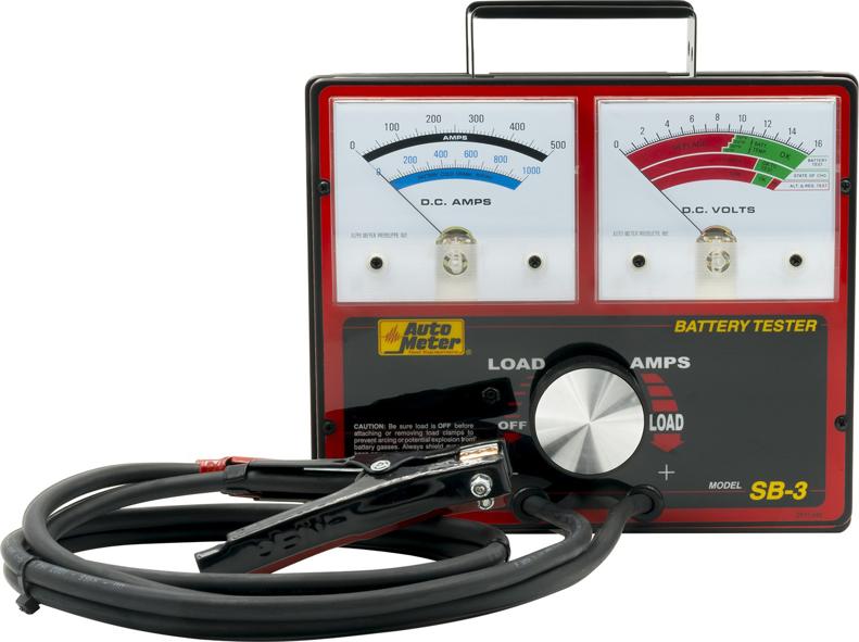 Battery Tester Single Variable Load /electrical System Series - Autometer Universal