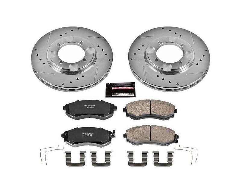 Brake Kit Front Z23 Evolution Sport K7364 - Power Stop 1992-98 Hyundai Elantra