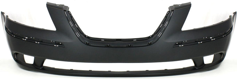 Bumper Cover Set Of 2 W/ Fog Light Holes - Replacement 2009-2010 Sonata 4 Cyl 2.4L
