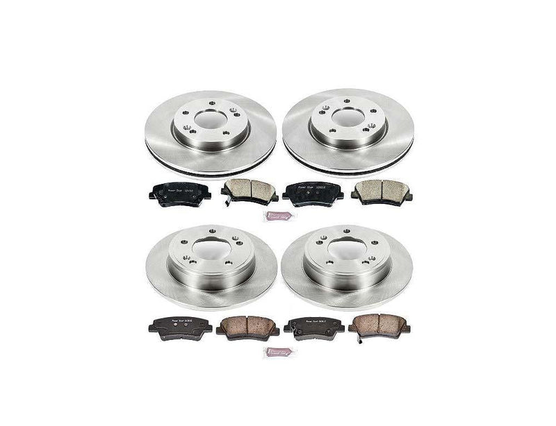 Brake Kit Front Rear KOE6504 - Power Stop 2011-16 Hyundai Elantra