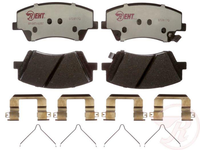 Brake Pad Set Set Of 2 Ceramic And Semi-metallic Eht Series - Raybestos 2017 Elantra