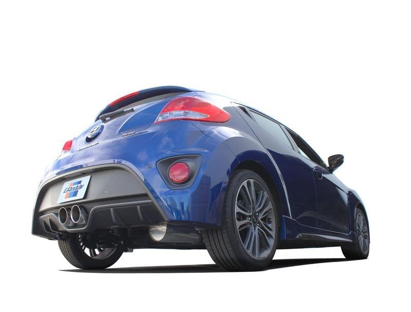 Catback Exhaust SP w/ Tips 102mm Dual Engraved - Greddy 2012-17 Hyundai Veloster 4Cyl 1.6L