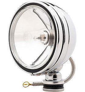 Offroad Light 3187lm 6in 100w Single Chrome Stainless Steel Daylighter Series - KC Hilites Universal