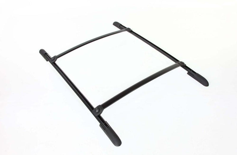 Roof Rack Install Kit Complete 75 Lb 38 Inch W X 35 Long Black Dynasport - Perrycraft 2007-11 Hyundai Accent