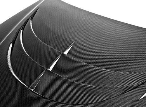 Hood Carbon Fiber SC Style - Seibon 2012-13 Hyundai Genesis Sedan