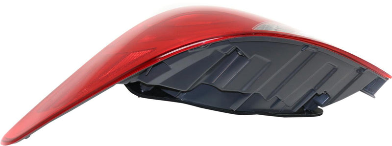 Tail Light Left Single Clear Red Capa Certified W/ Bulb(s) Sedan - ReplaceXL 2015-2017 Accent