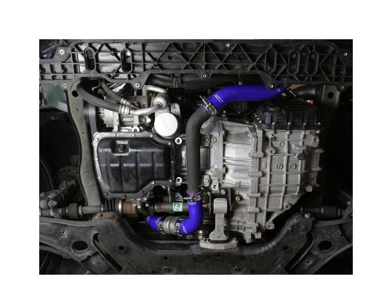 Intercooler Hose Kit Black Silicone Reinforced 57-1629-BLK - HPS Performance Products 2013-17 Hyundai Veloster 4Cyl 1.6L