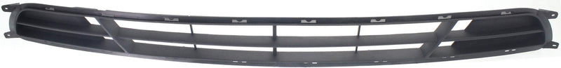 Bumper Grille Single Textured Gray Plastic - Replacement 2009-2010 Sonata 4 Cyl 2.4L