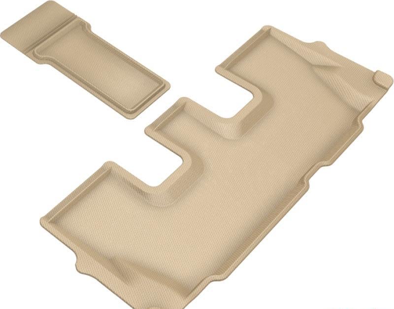 Floormats 3rd Row Tan - 3D Maxpider 2020 Hyundai Palisade