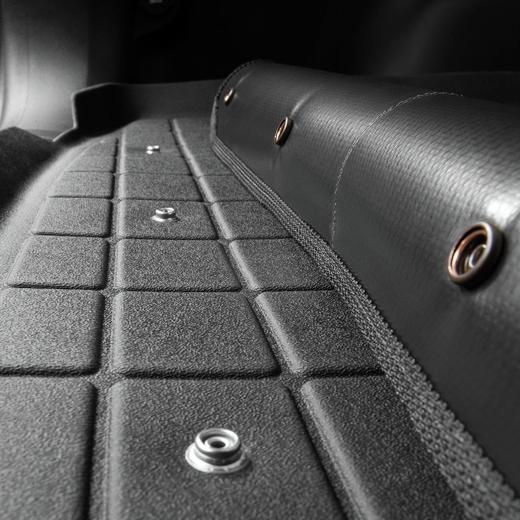 Cargo Mat Single Gray Rubber Cargo Liner Series - Weathertech 2021 Tucson 4 Cyl 2.0L