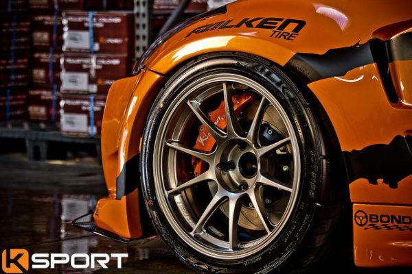 Big Brake Kit Rear 330mm 4 Piston Slotted Procomp BKHY240-432SO - Ksport 2012-14 Hyundai Elantra